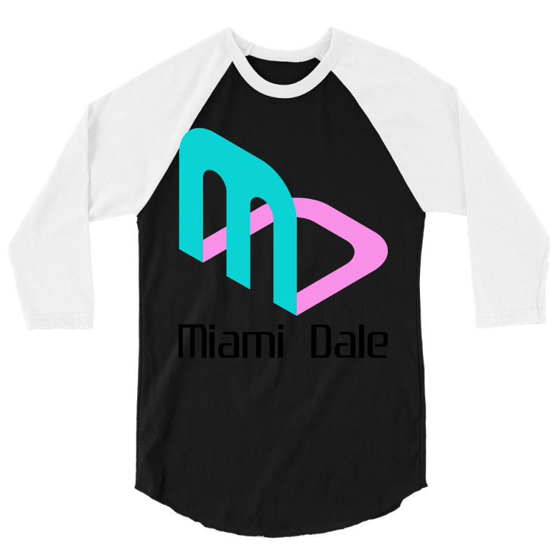 Miami Dale Video Game Company 3/4 Sleeve Shirt | Artistshot