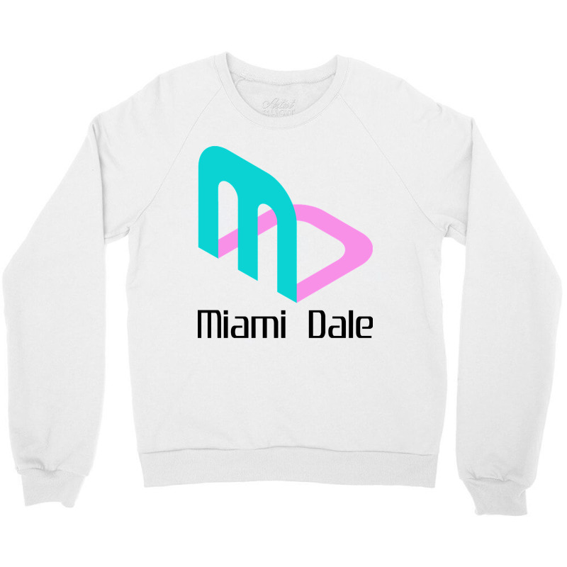 Miami Dale Video Game Company Crewneck Sweatshirt | Artistshot