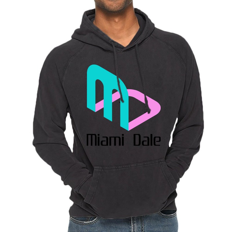 Miami Dale Video Game Company Vintage Hoodie | Artistshot