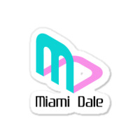 Miami Dale Video Game Company Sticker | Artistshot