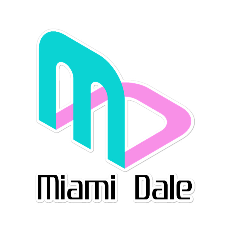 Miami Dale Video Game Company Sticker | Artistshot