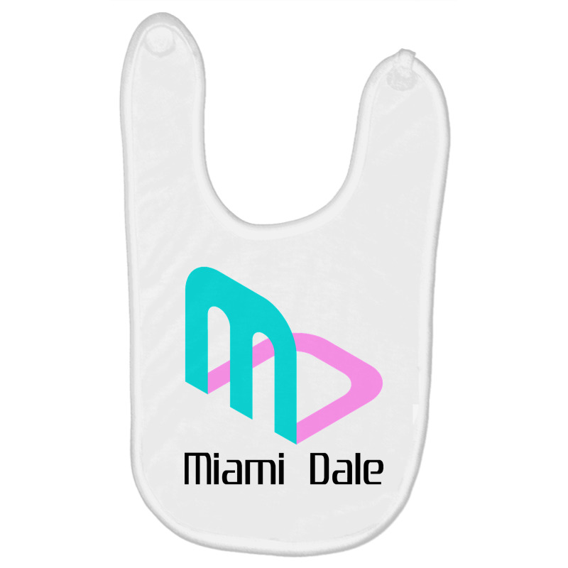 Miami Dale Video Game Company Baby Bibs | Artistshot