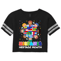 Hispanic Heritage Month Latin American Flag Kids Boys Girls T Shirt Scorecard Crop Tee | Artistshot