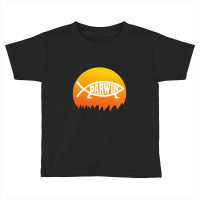 Darwin Fish Toddler T-shirt | Artistshot