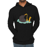 Seal Playing Saxophone Vine Lightweight Hoodie | Artistshot