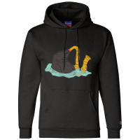 Seal Playing Saxophone Vine Champion Hoodie | Artistshot