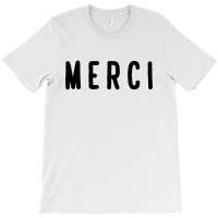 Noun Merci Thank You Translation T-shirt | Artistshot