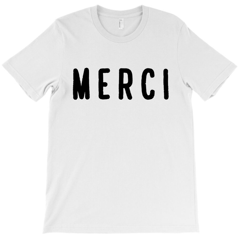 Noun Merci Thank You Translation T-shirt | Artistshot