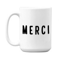 Noun Merci Thank You Translation 15 Oz Coffee Mug | Artistshot