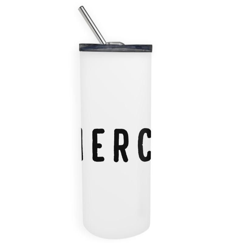 Noun Merci Thank You Translation Skinny Tumbler | Artistshot