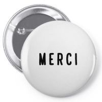 Noun Merci Thank You Translation Pin-back Button | Artistshot