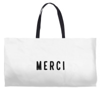 Noun Merci Thank You Translation Weekender Totes | Artistshot