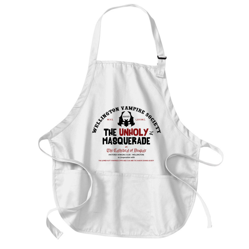 The Wellington Vampire Society   What We Do In The Shadows Medium-length Apron | Artistshot