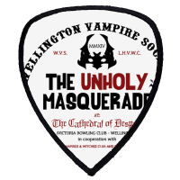 The Wellington Vampire Society   What We Do In The Shadows Shield S Patch | Artistshot