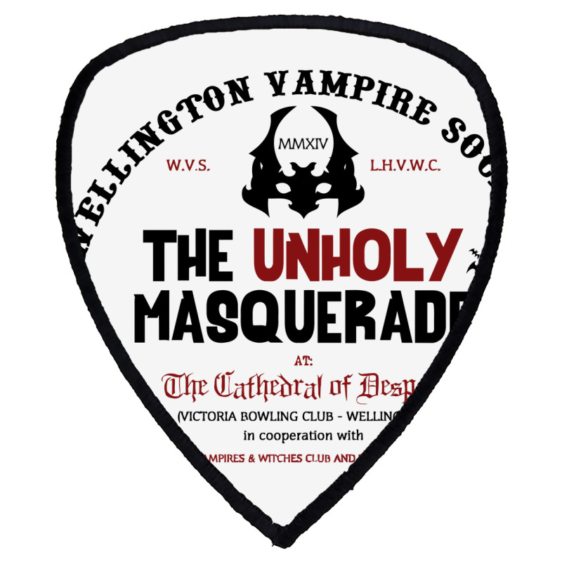 The Wellington Vampire Society   What We Do In The Shadows Shield S Patch | Artistshot