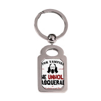 The Wellington Vampire Society   What We Do In The Shadows Silver Rectangle Keychain | Artistshot