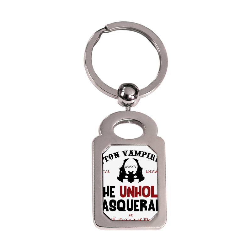 The Wellington Vampire Society   What We Do In The Shadows Silver Rectangle Keychain | Artistshot