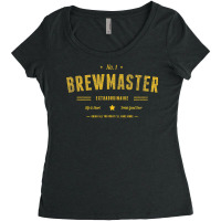 Brew Master Beer Brewing Homebrew Gift For Brewer Brewmaster Women's Triblend Scoop T-shirt | Artistshot