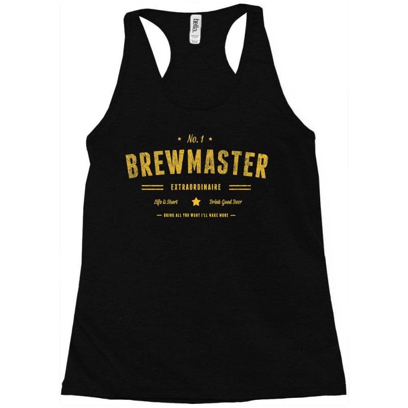 Brew Master Beer Brewing Homebrew Gift For Brewer Brewmaster Racerback Tank by CUSER3772 | Artistshot