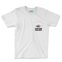 Stop Gun Violence Pocket T-shirt | Artistshot