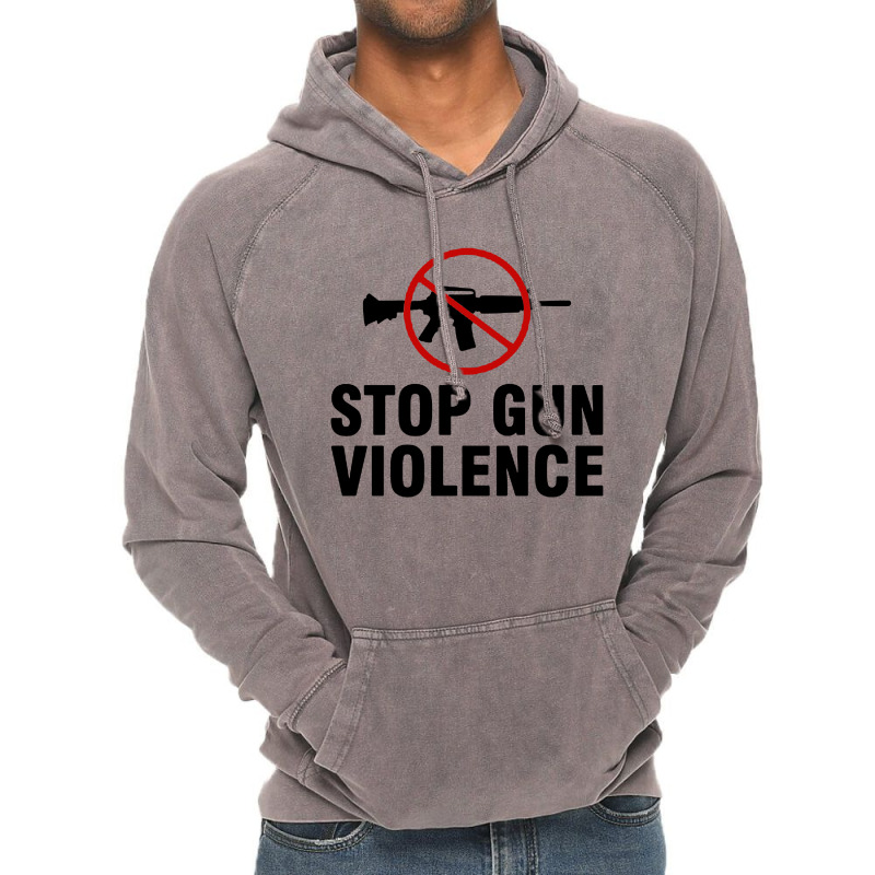 Stop Gun Violence Vintage Hoodie | Artistshot