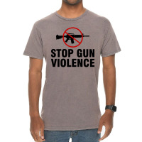 Stop Gun Violence Vintage T-shirt | Artistshot