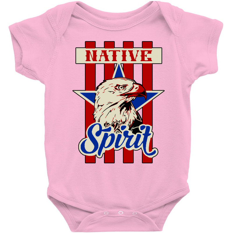 American Eagle Native Spirit Baby Bodysuit | Artistshot