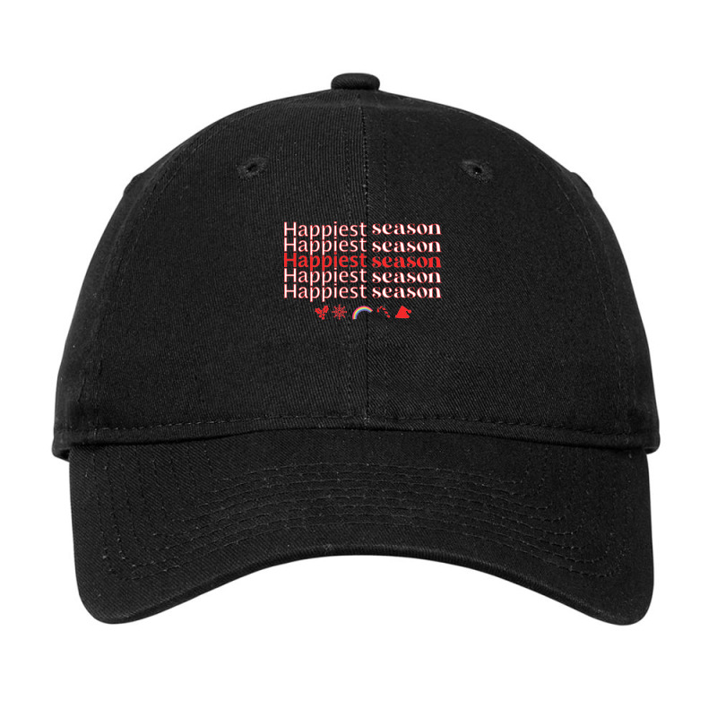 Happiest Holiday Season Adjustable Cap | Artistshot