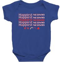 Happiest Holiday Season Baby Bodysuit | Artistshot