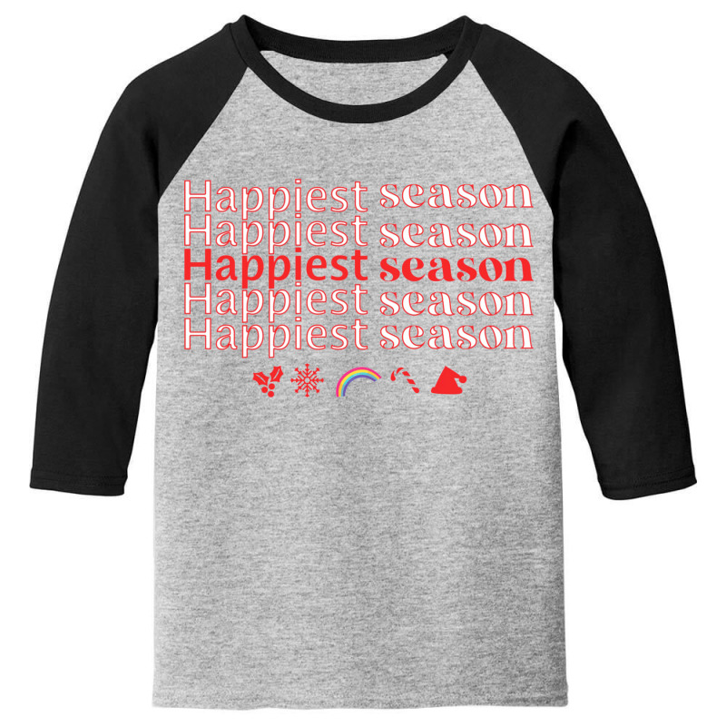 Happiest Holiday Season Youth 3/4 Sleeve | Artistshot