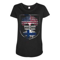 American Grown With Finnish Roots   Finland Premium T Shirt Maternity Scoop Neck T-shirt | Artistshot