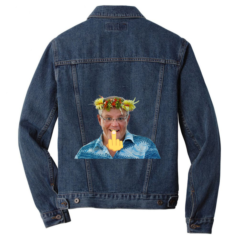 Scott Morrison Men Denim Jacket by BERGSONTENUS | Artistshot