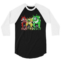 Subtronics Cartoon 3/4 Sleeve Shirt | Artistshot