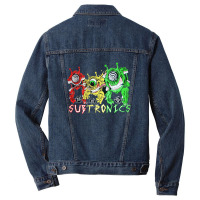 Subtronics Cartoon Men Denim Jacket | Artistshot