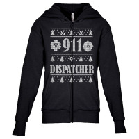 911 Dispatcher – Emergency Services Dispatch Coordinator Tank Top Youth Zipper Hoodie | Artistshot