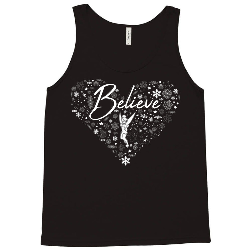 Peter Pan Christmas Tinker Bell Believe Snowflakes Tank Top by MabellaPlaxco | Artistshot