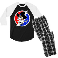 Uncle Pecos Crambone Men's 3/4 Sleeve Pajama Set | Artistshot