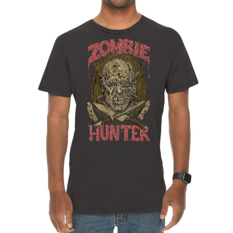 Zombie Hunter Vintage T-shirt | Artistshot