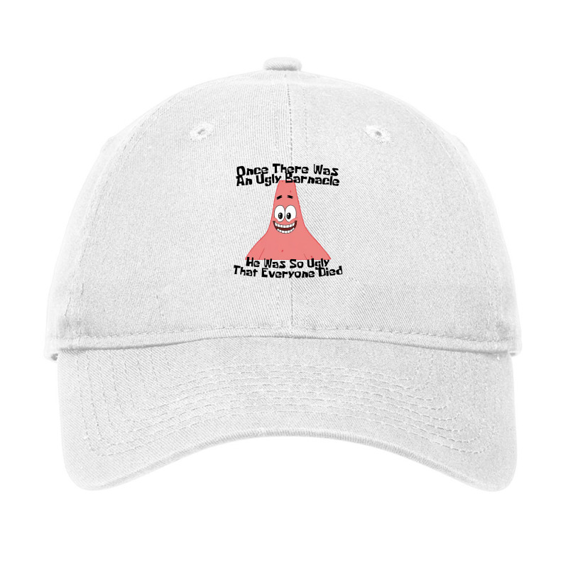 The Ugly Barnacle For Friend Adjustable Cap by BruceDunn | Artistshot