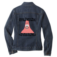 The Ugly Barnacle For Friend Ladies Denim Jacket | Artistshot