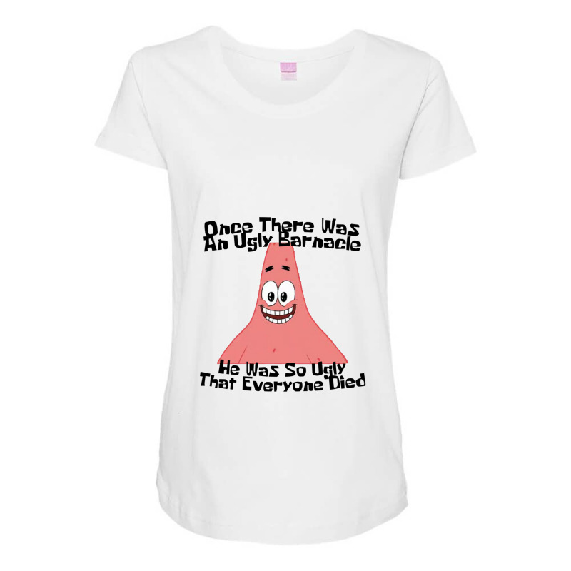 The Ugly Barnacle For Friend Maternity Scoop Neck T-shirt by BruceDunn | Artistshot