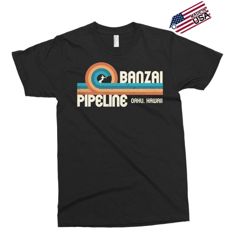 Banzai Pipeline   80's Graphic   North Shore Hawaii Pullover Hoodie Exclusive T-shirt | Artistshot