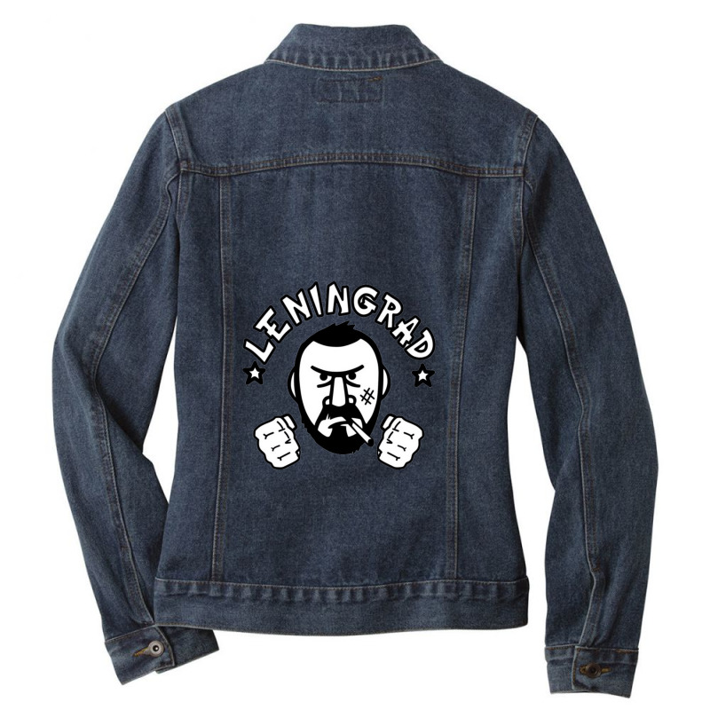 The Leningrad Ladies Denim Jacket by cm-arts | Artistshot