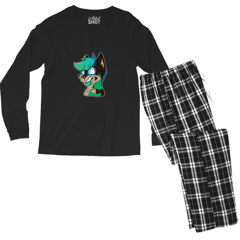 Cartoon Aster Men's Long Sleeve Pajama Set by StephanySpeer | Artistshot