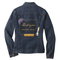 Bridgerton Lady Whistledown Dearest Gentle Reader Quote Ladies Denim Jacket | Artistshot