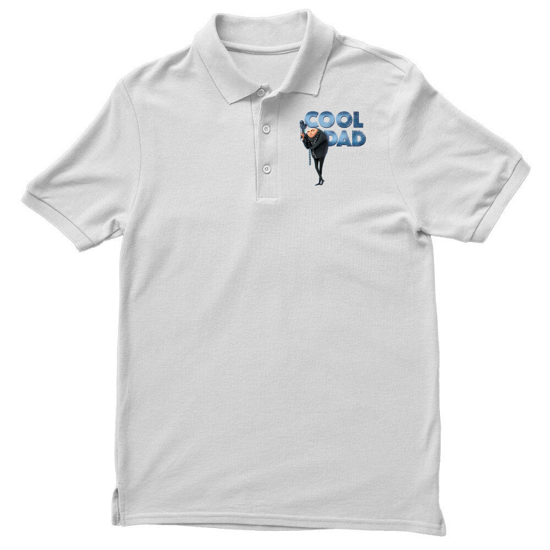 Gru Cool Dad Ice Letters Portrait Men's Polo Shirt by BuiDoc | Artistshot