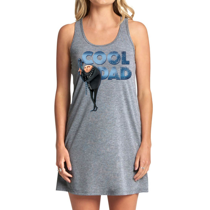 Gru Cool Dad Ice Letters Portrait Tank Dress by BuiDoc | Artistshot