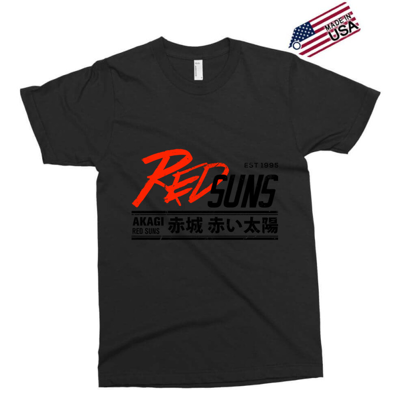 Initial D - Redsuns Tee (black) Exclusive T-shirt by PRISCILLABIRD | Artistshot