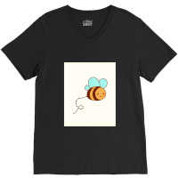 Bee V-neck Tee | Artistshot