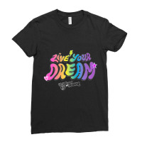 J Team Live Your Dream Ladies Fitted T-shirt | Artistshot